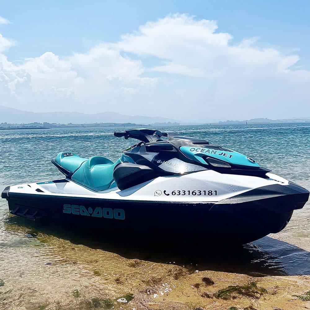 Ruta en moto de agua por Santander