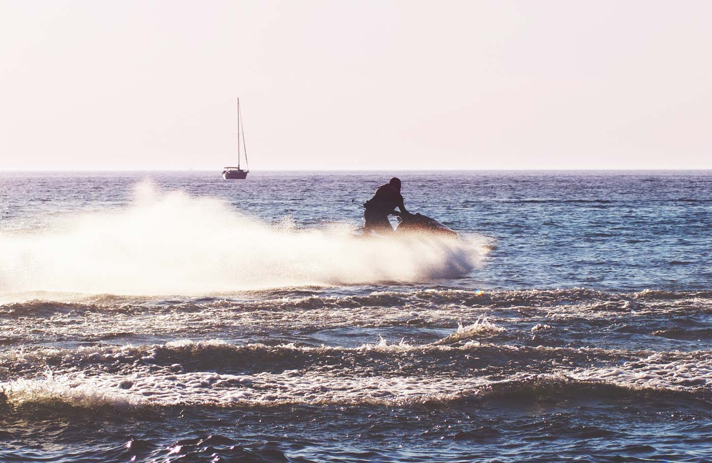 Paseo en moto de agua en la Bahía de Santander